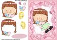Cute Little Pink & Green Fairy
