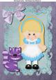 Alice in Wonderland & Cat A4