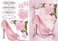 Lovely Pink Shoe & Pink Roses