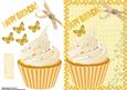 Lovely Caramel Happy Birthday Cupcake