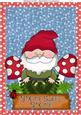 Lovely Gnome & Lady Bird A4