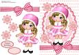 Little Girl in Pink Dress