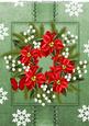 Beautiful Holly Wreath A4