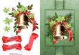 Beautiful Gold Christmas Bells