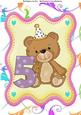 Happy 5th Birthday Bear A4
