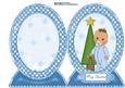 Baby Boy Snow Globe Card