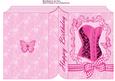 Beautiful Pink Corset Book Card