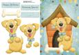 Lovely Large Dog House & Golden Labrador