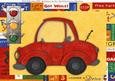 Beep Beep! Red Birthday Car A4