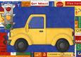 Beep Beep! Yellow Birthday Truck A4
