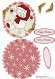 Tatty Bear Dancing Rocker/wobble Card