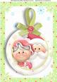 Mr & Mrs Claus Christmas Tag A4