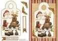 Santa & Reindeer "such Deer Friends"