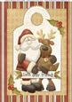 Santa & Reindeer "such Deer Friends" A4