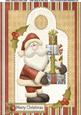 Santa Juggling a Stack of Presents A4