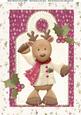 Lovely Reindeer in His Winter Coat A4