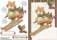Lovely Fox Doing a Bit of Skiing
