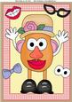 Mrs Potato Head A4