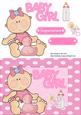 Baby Girl with Pink Duck