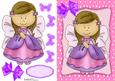 Pretty Purple & Pink Fairy