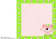 Pink One-eyed Monster 8x8 Insert