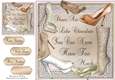 The Shoe-a-holic Beige 8x8