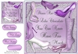 The Shoe-a-holic Purple 8x8