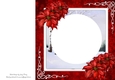 Beautiful Blank Christmas Insert 8x8