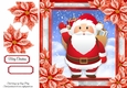 Adorable Santa With Presents 8x8