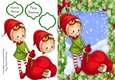 Gorgeous Elf With Santas Sack