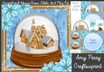 Ginger Bread House Snow Globe 8x8 Mini Kit