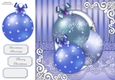 Beautiful Blue Baubles 8x8