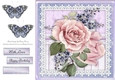 Beautiful Pink & Lilac Flowers 8x8
