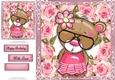 Gorgeous Bear With Glasses 8x8