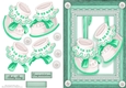Beautiful Green Baby Booties