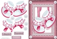 Beautiful Pink Baby Booties