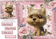 Beautiful Brown Eyed Yorkshire Terrier Puppy 8x8