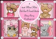 5 8x8 Mini Kits, Pink Bear & Friends Collection