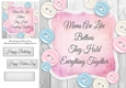 Mums Are Like Buttons 8x8