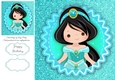 Beautiful Disney Princess 4 8x8