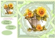 Beautiful Sunflowers In Watering Can 8x8