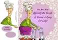 Old Lady Humor 1 8x8