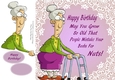 Old Lady Humor 4 8x8