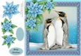 Gorgeous Penguin Family 8x8