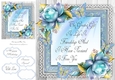 The Greatest Gift In Life Is Friendship Blue 8x8