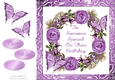 Beautiful Lilac Flowers To Someone Special 8x8