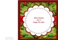 Gorgeous Christmas Insert 8x8