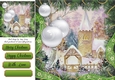 Beautiful Christmas Church 8x8