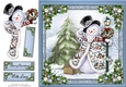 Gorgeous Snowman With Top Hat 2 8x8