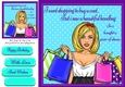 Shopping Humor 8x8
